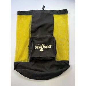 Vintage Wenoka SeaQuest Scuba Diving Mesh Backpack Gear Bag – Stowaway Pocket